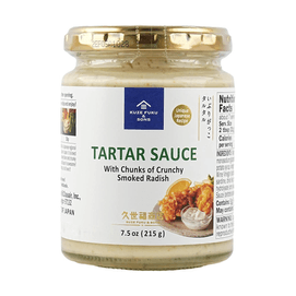 바삭한 훈제 무 덩어리가 들어간 타르타르 소스 7.5온스