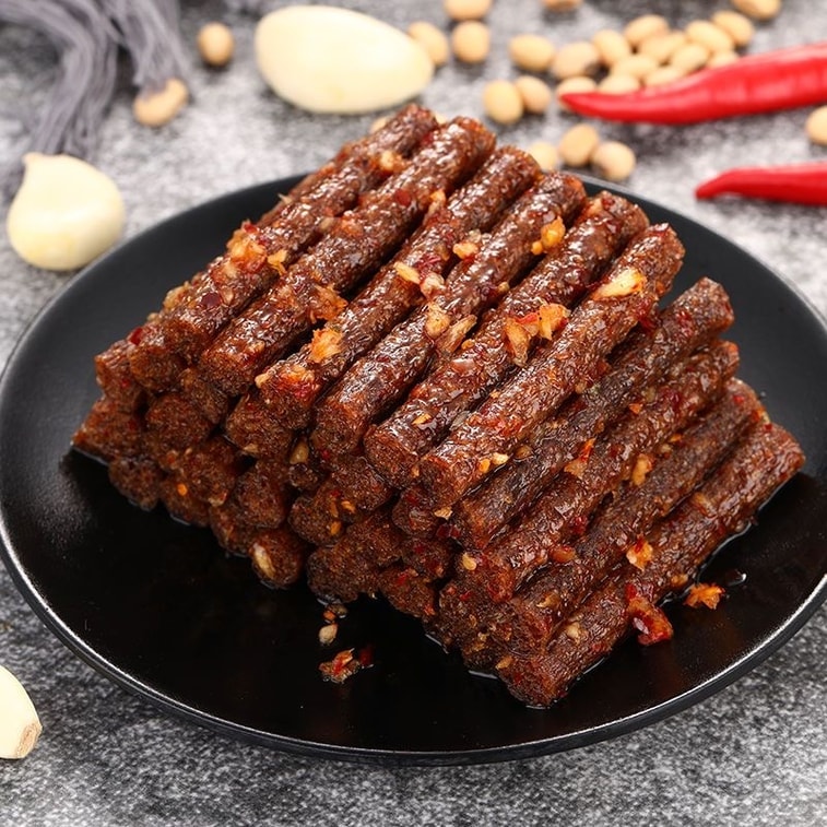 鸽鸽 蒜香味豆角干 辣条 69g*2包 怀旧儿时 江西特产 4