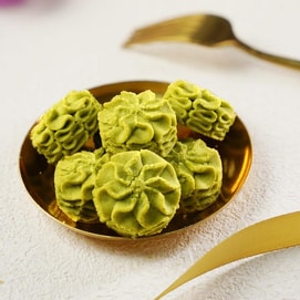 Butter Flower Cookies, Matcha Flavor, 6.98 oz