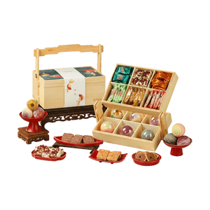 【预售 】【预计1月中旬发货】悠享时 金禧双层锦礼 糕点巧克力礼盒 12味34枚入623g【年货礼盒】