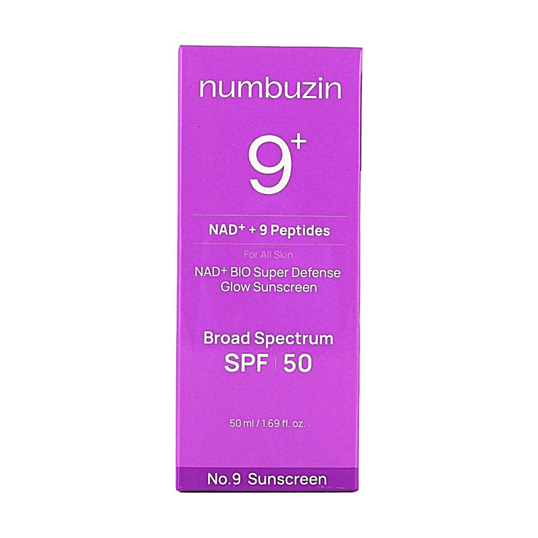 No.9 NAD+ BIO Super Defense Glow Sunscreen, SPF50+ PA++++, 1.69 fl oz【Dewy Glow Anti-Aging】 7