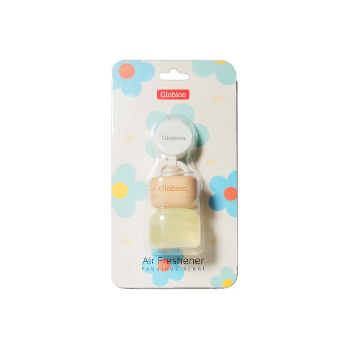 Multi-use white glass bottle Air Freshener - Bergoant Fragrance 1Pack