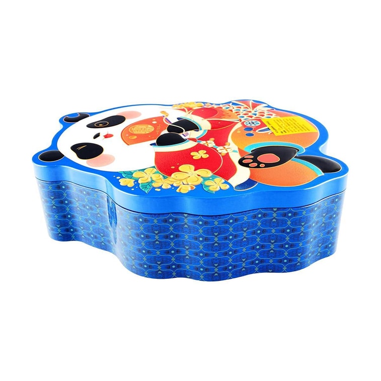 Panda Mooncake Gift Box,9 Flavor 10 Pieces 21.87 oz 14