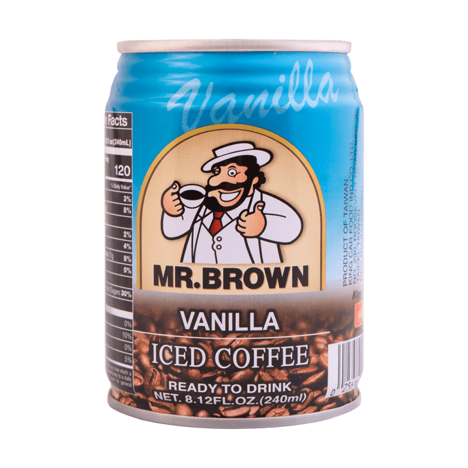 MR BROWN Coffee Vanilla Flavor 240ml
