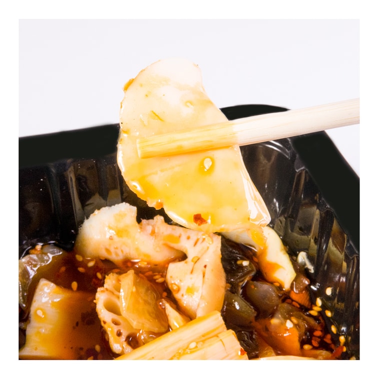 【川渝美味】袁鮮 王牌神功缽缽雞 全素蔬菜版 紅油味 490g 6