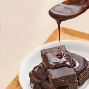 Barrel Packed Protein Wafer Bars High Fiber Meal Replacement Cookies Black Chocolate Flavor 14 bars【5.1g Protein Per Sti