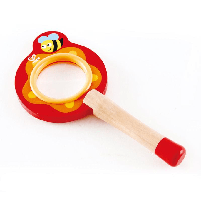 독일 [중국에서 직접 우편] 독일 Hape Little Bee 돋보기 과학 실험 취미 재배 관찰 생활 소년 및 소녀 교육 장난감 18 * 8.4cm * 1 개