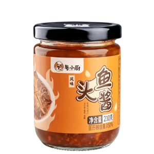 Yue Xiaochu Wenzhou Style Fish Head Sauce, Chili Sauce, Fermented Black Beans, Steamed Fish Sauce 200g * 1 Bottles