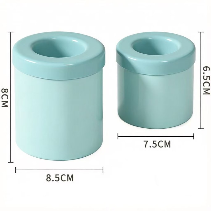 Food Squeeze Ice Cube Mold, Cylinder Silicone Ice Maker Tray For Home Refrigerator, 1Pc