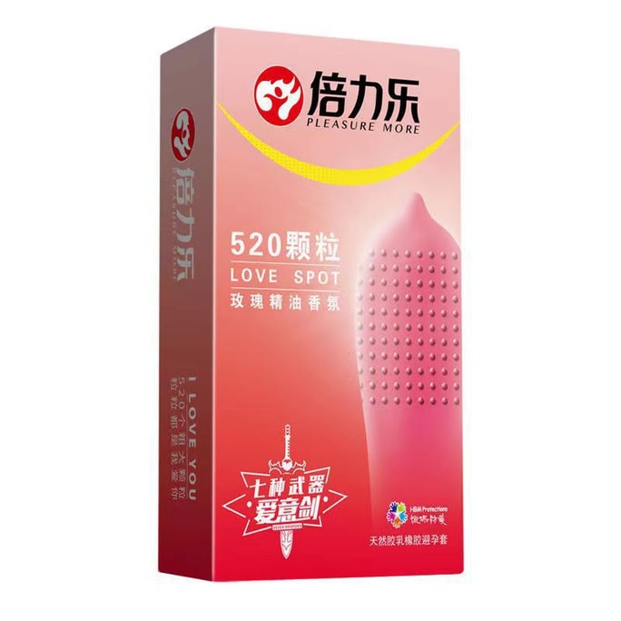 G-spot ultra-thin rose essential oil scented condoms 10pcs/box spiked female instant condoms