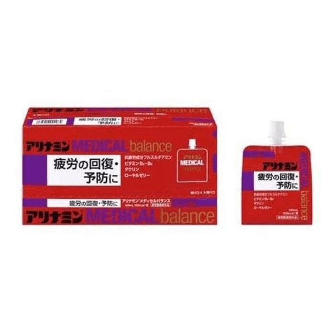 알리나민 제약 젤리 비타민 에너지 드링크(100ml) 피로 완화에 좋은 자몽맛