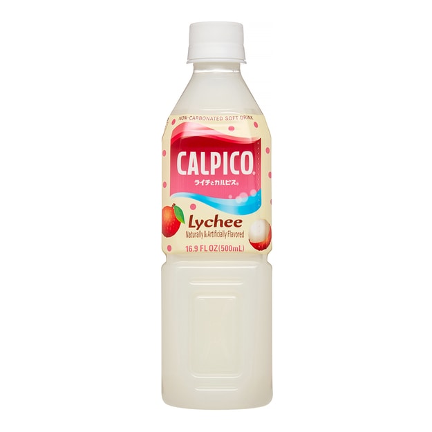 商品详情 - 日本CALPICO 无碳酸天然乳酸菌饮料 荔枝味 500ml  - image  0