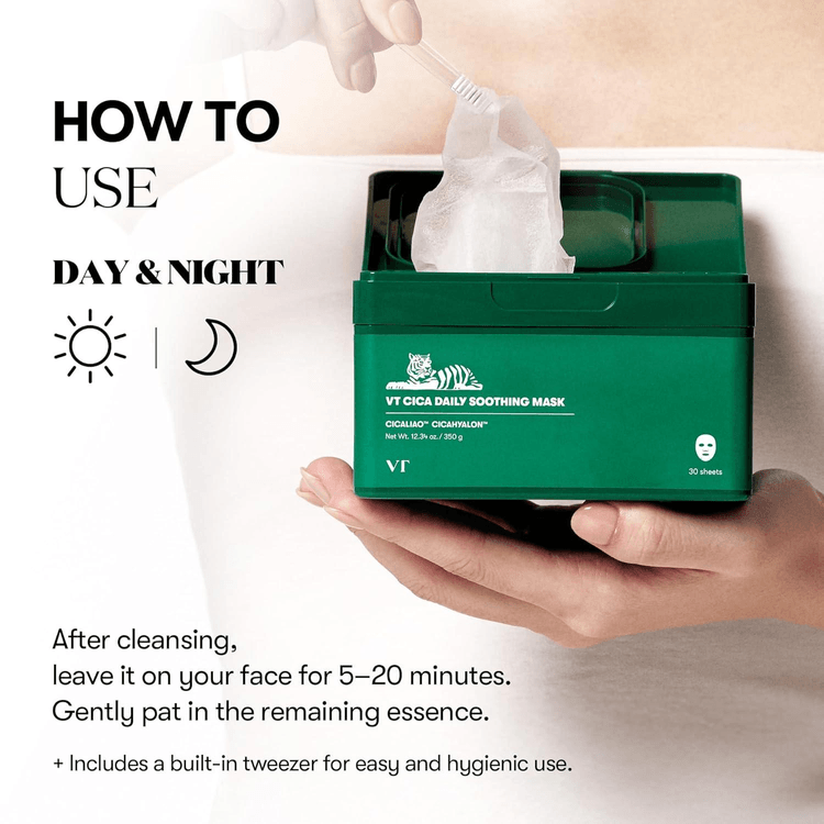 【新品】CICA DAILY SOOTHING MASK 30枚入り 5個セット CICA Daily Soothing Mask 30EA - Yami.com