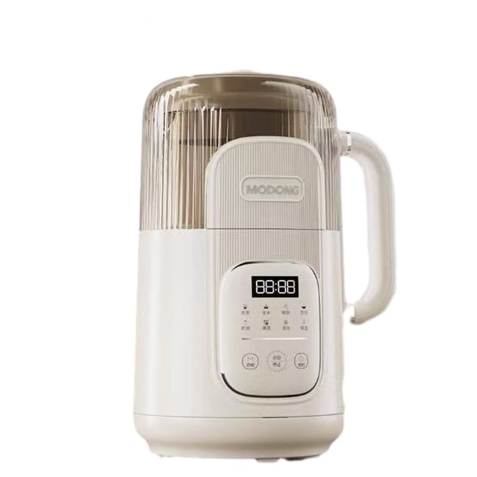 1200ML Soy Milk Maker Blender【12-Blade Sharp Stainless Steel Knives for Complete Cell-Breaking】No Straining Required【Steaming for Deeper Bean Aroma + 38dB Quiet Operation】 【Self-Cleaning Feature】110V
