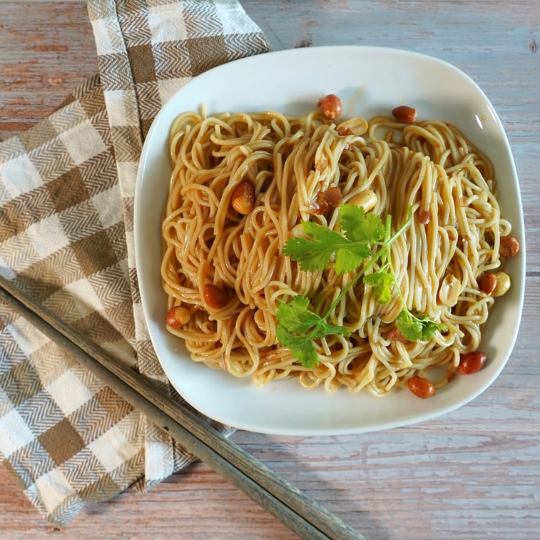 冷麺 - インスタントラーメン、ゴマペースト風味、5.74オンス 4