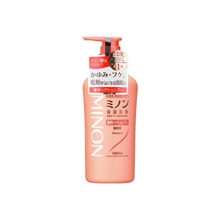 DAIICHI-SANKYO MINON Medicated Shampoo, 15.2 fl oz - Yami.com