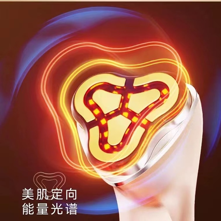 虧本清倉 贈金箔水潤凝膠【演員及國際中華小姐冠軍張曦雯代言】中國香港 paige 珮肌美容儀24K黃金電極頭玉如意射頻儀家用抗初老美容儀 粉紅色 1件 7