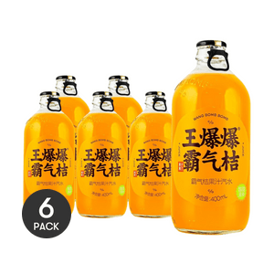 Orange Flavor Soda, 13.5 fl oz *6【6 Pack】
