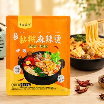 奉天美玲 东北黏糊麻辣烫 433g 【紫薯精张美玲同款】【刷屏爆款】
