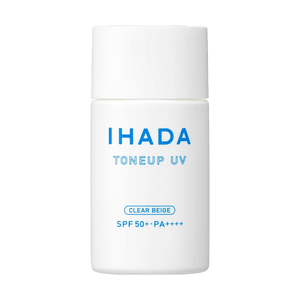 IHADA Toneup UV Milk Sunscreen, SPF50+ PA++++, Clear Beige, 1 oz.