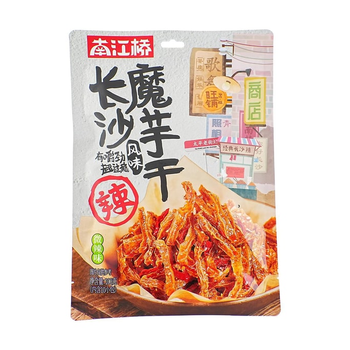 南江桥 长沙风味魔芋干 微辣味 100g