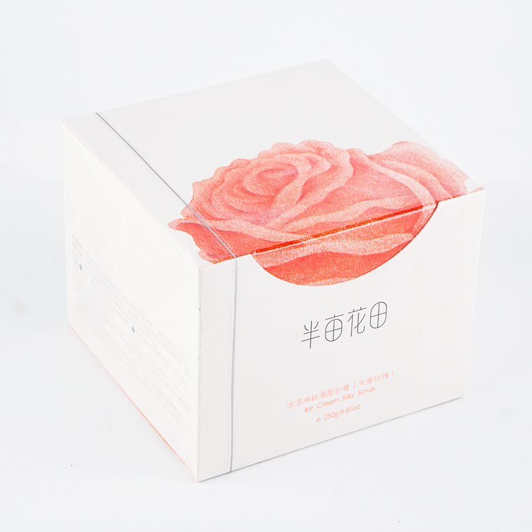 Ice Cream Silky Smooth Body Scrub Rose 8.81oz 12