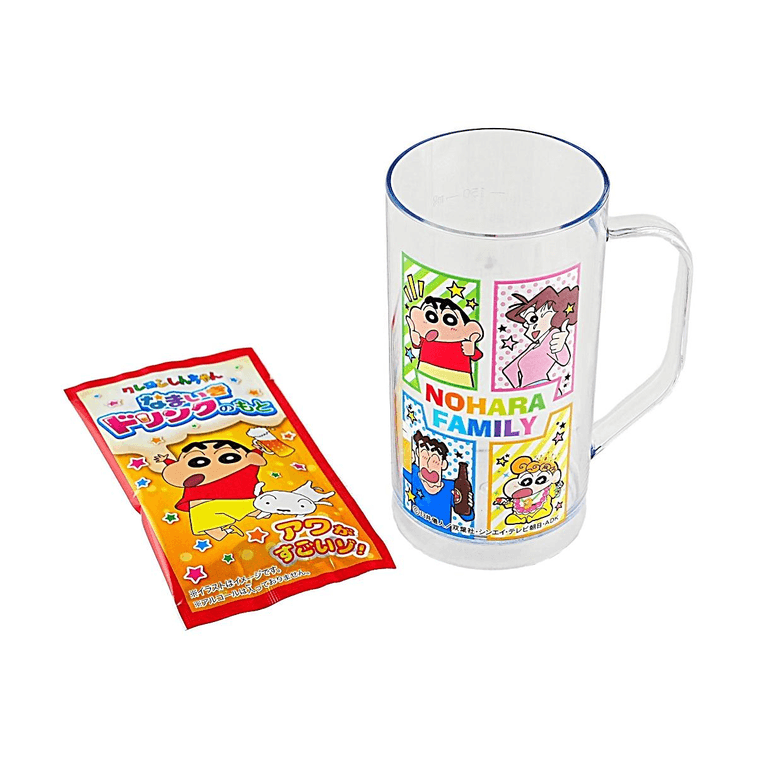 日本HEARTx蜡笔小新联名 DIY柠檬可乐粉 饮料食玩 49g【附赠随机啤酒杯】【加水混合即可】 3