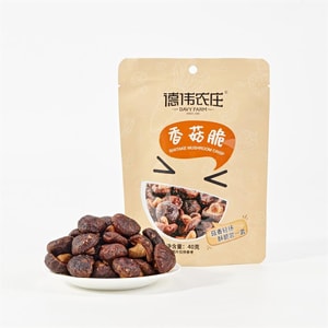 Dried mushroom crisps, popular snack40g low-temperature dehydrated fruit and vegetable crisps