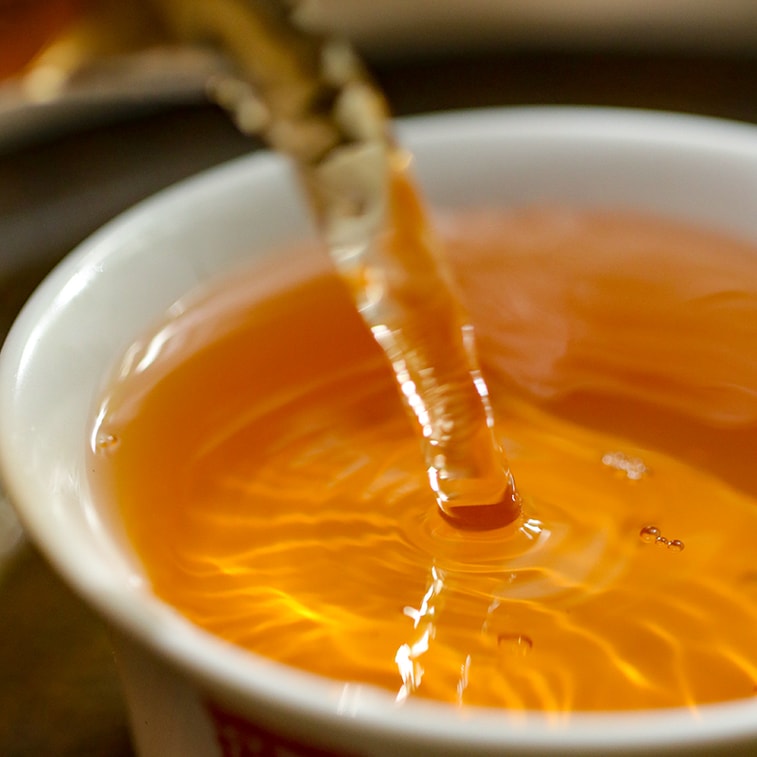 小师姐评茶 【美国现货秒发】2012年金花茯茶安化核心产区 传统非遗工艺调理肠道 减脂降压增强免疫 顶级茂盛金花梅韵 醇厚甘润高品质 100g 6