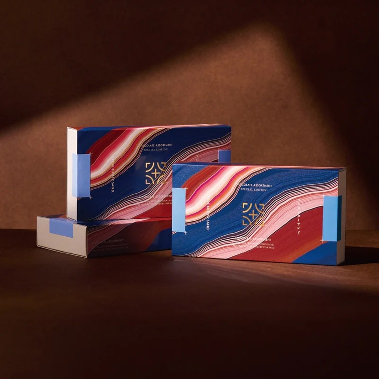 【日本直邮】 日本 press butter sand 期间限定 三种巧克力口味 夹心黄油饼干 组合装 8枚入 5