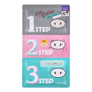 한국 HOLIKA HOLIKA 피기 블랙헤드 제거 3단계 코 패치 1개