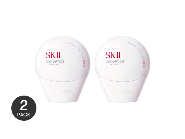 SK-II SK2 Genoptics CC Primer, SPF50+ / PA++++, Rosy, 1.06 oz