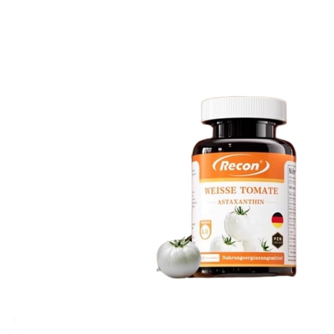 [중국 직배송] 티오 엄선 화이트 토마토 미백환, 내부 미백 및 황변 개선 나이아신아마이드, 60정/병