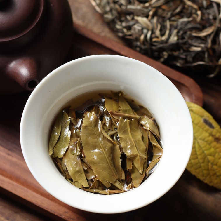 仁新昌 雲南臨滄 大雪山プーアル茶餅 2022 生茶 357g 3