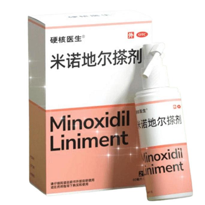 Minoxidil Solution Hair Growth Treatment Hair Regrowth & Anti-Hair Loss 60ml/bottle