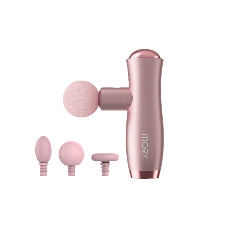 MORY MORY Small Waist Massage Gun Pink Gold 1 Piece
