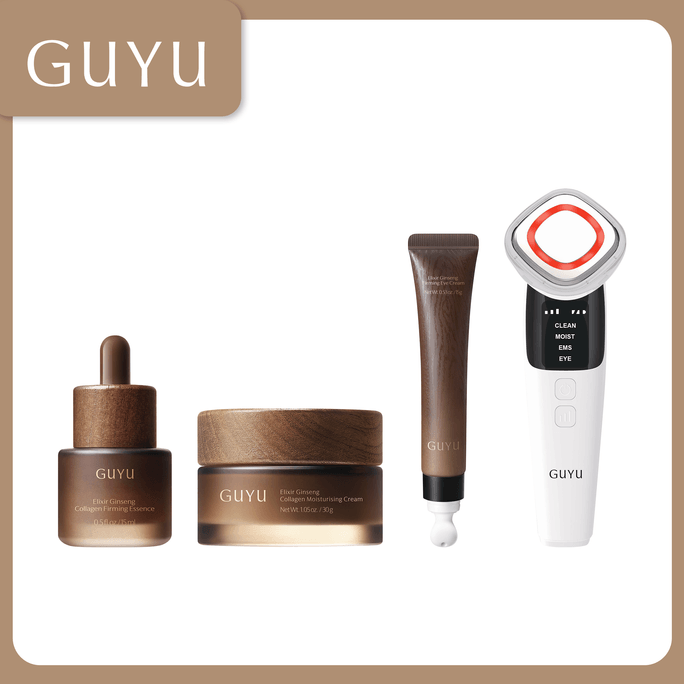 Ginseng Anti-aging Skincare Set 4 Pieces Pack