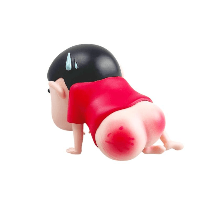 My Butt Got Beaten Up Again. Crayon Shin Chan Car Decoration Desktop Creative Gift 8 * 5 * 5cm * 1 Piece