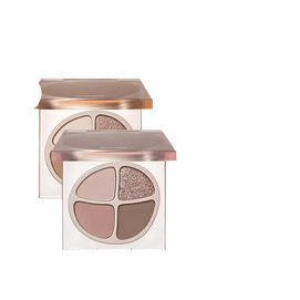 【中国直邮】 酵色 四色眼影盘暗灰芋珠光哑光雾面原生裸色奶杏色黄昏J01*1件