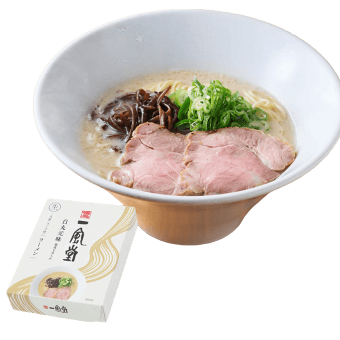 Ippudo Shiromaru Tonkotsu Ramen Classic Original Flavor /Thin Noodles 1 Serving