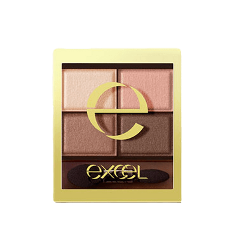 EXCEL||大地四色眼影||SR06 微醺粉棕4.3g - Yami EXCEL||大地四色眼影||SR06 微醺粉棕4.3g - Yami