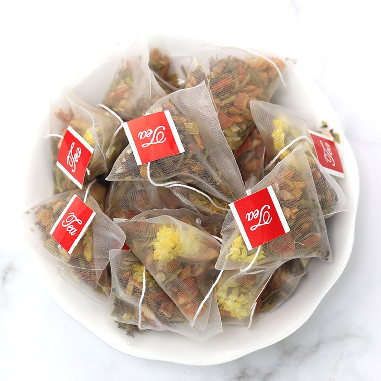【Canada Direct Mail】 Sivantas Huoshan Dendrobium Chrysanthemum White Tea 100g (5g × 20P) Yin Nourishing Throat, Gentle Stomach nourishing, Relieve Greasy Digestion, Soothe Eye Fatigue Daily Health Tea Refreshing Afternoon Tea 5