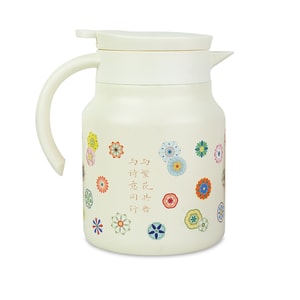 Ceramic-lined  Insulated Tea Thermos with Infuser  Portable Tea Brewing Bottle for Loose Leaf Tea 900 mL