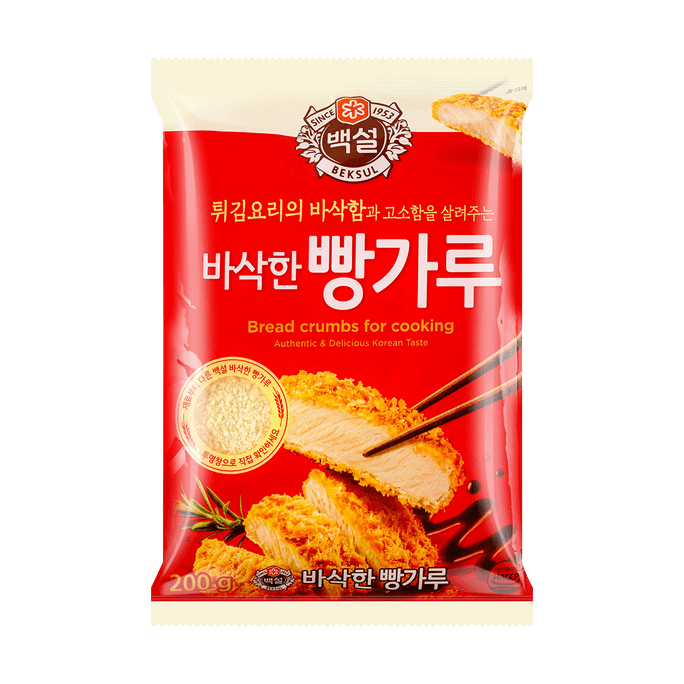 韩国CJ希杰 面包屑 油炸鸡腿面包糠裹粉 200g