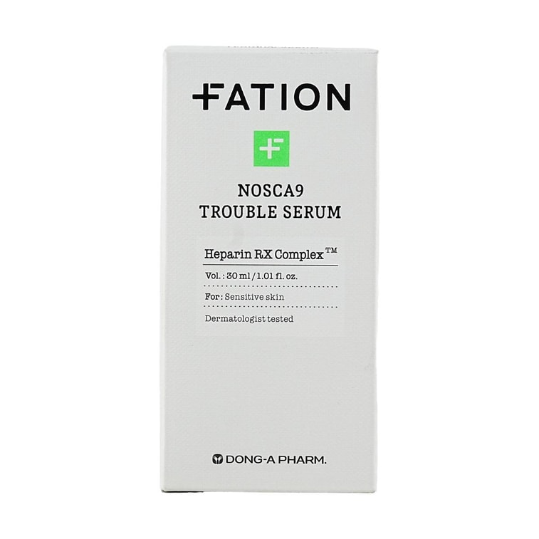 韩国FATION梵蒂爱 诺思佳9系列 东亚制药净痘精华液 30ml 黑白头粉刺改善 舒缓修复 维稳屏障 淡化痘印 镇定泛红 敏感肌 4