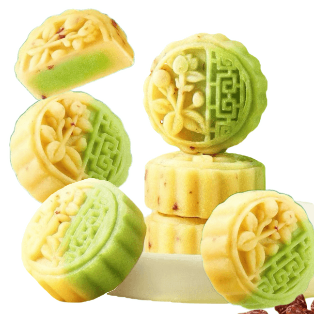 三只松鼠 蔓越莓豆沙糕 270g 软糯香甜 美味加倍 六袋分装 豌豆糕 绿豆糕