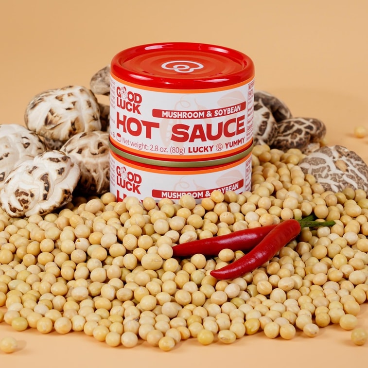 버섯 매운 소스, 표고버섯과 콩으로 만든 고추 소스, 6개입 5