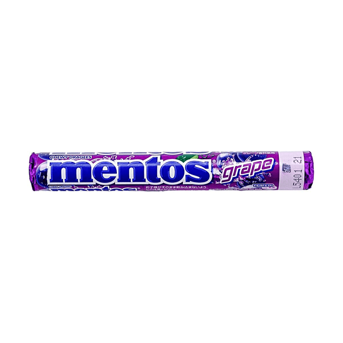 日本版MENTOS曼妥思 葡萄味脆皮软糖 37.5g【清新口气】