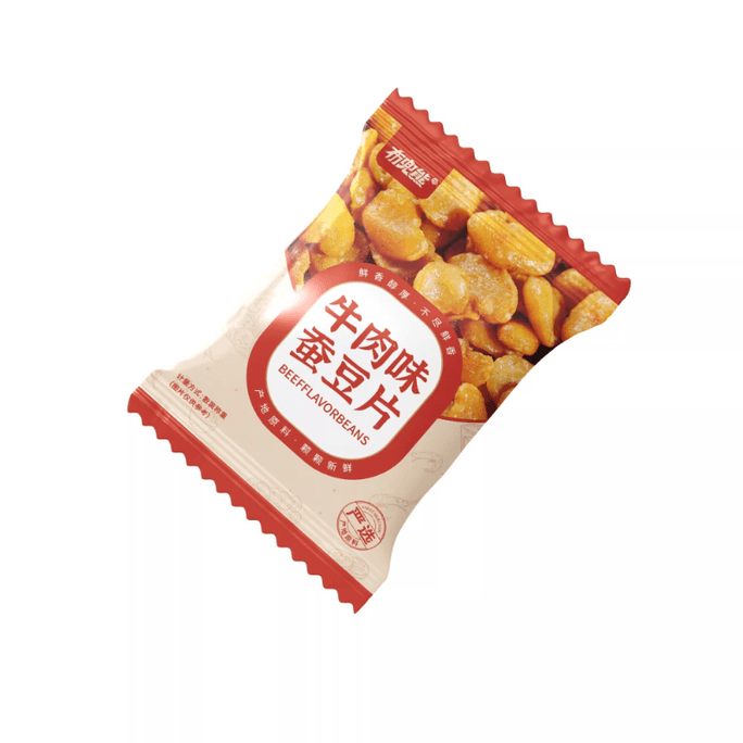 【中国直邮】 布兜熊 蚕豆片 11g*20包