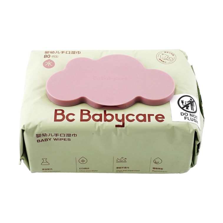 BC BABYCARE 新生儿湿巾 婴幼儿手口屁屁湿纸巾 【布一样厚】 80抽 4